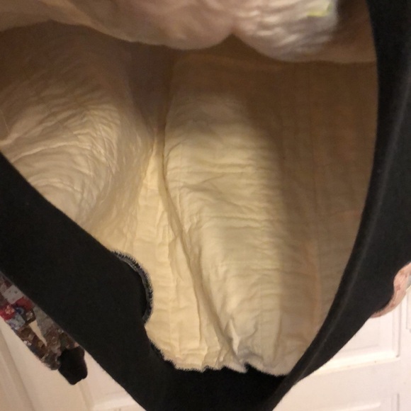 Recycled / upcycled quilt crewneck sweatshirt sweater - medium / large - Picture 7 of 7